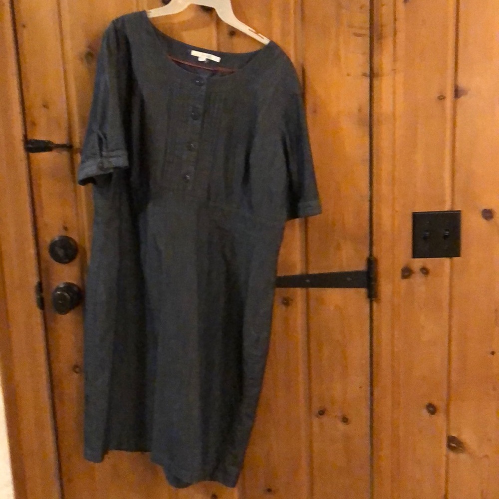 Boden dark denim dress